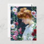 ホリホックスアンドサンライトチャールズコートニーカーラン ポストカード (正面/裏面)