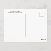 ホリホックスサンライトチャールズコートニーカーラン ポストカード (裏面)