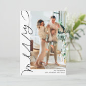 ホリメリーティパーソナライズされたフォトカード シーズンカード (スタンド正面)