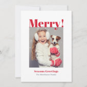 ホリメリーデーフォトカード シーズンカード (正面)