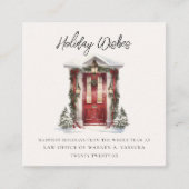 ホリモダンッジズ事業 スクエア名刺 (正面)