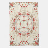 ホリモダンティーフラワーキッチンタオル キッチンタオル (縦)