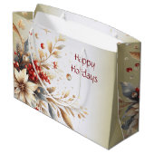 ホリモダンディフラワーズ抱き枕 ラージペーパーバッグ (裏面アングル)