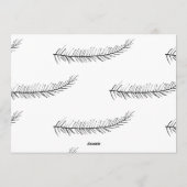 ホリモダンデイ文字ファーンフォトカード シーズンカード (裏面)