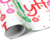 ホリモダンーすてきタイポグラフィ ラッピングペーパー (ロールコーナー)