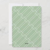 ホリモダンーエレガントベリーのクリスマスフォト シーズンカード (裏面)