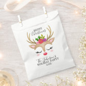 ホリモダンートインデアお洒落クリスマス フェイバーバッグ (クリップ留めされた状態)