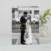 ホリモダンーメリーデザイン 箔シーズンカード (立ち正面)