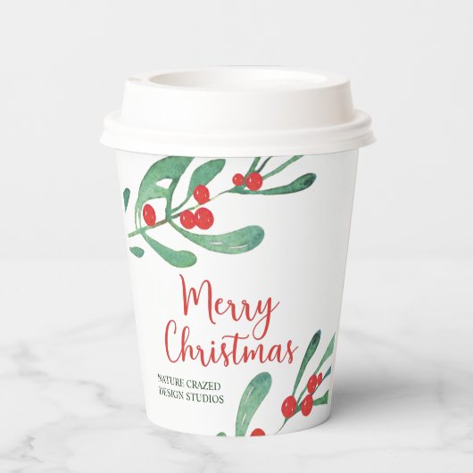 ホリモダンー会社のクリスマス 紙コップ (裏面)