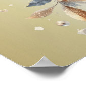 ホリモダンー花ポスター ポスター (角)