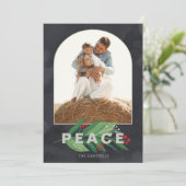 ホリモダンーArch NavyストライプカスタムPhoto Holida シーズンカード (スタンド正面)