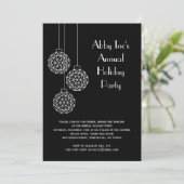 ホリモダン企業のデーパーティブラック 招待状 (スタンド正面)