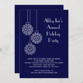 ホリモダン企業のデーパーティブルー 招待状 (正面/裏面)