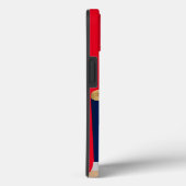 ホリモダン伝統的フェスティバルくるみ割り赤 Case-Mate iPhoneケース (裏面 / 右)