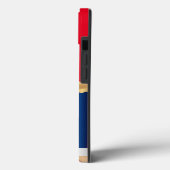 ホリモダン伝統的フェスティバルくるみ割り赤 Case-Mate iPhoneケース (裏面 / 左)