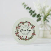 ホリユニークーモダンパインリースカスタムロゴ シーズンカード (スタンド正面)