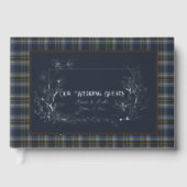 ホリロドオリジナルスコットランドタータンチェック ゲストブック (正面)