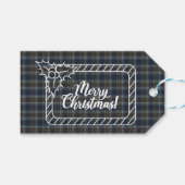 ホリロドスコティッシュクランタータンチェック ギフトタグ (正面(横))