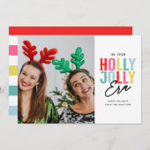 ホリーすてきエラのカラフル写真 シーズンカード (正面/裏面)
