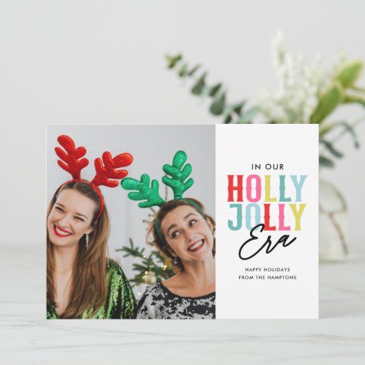 ホリーすてきエラのカラフル写真 シーズンカード (スタンド正面)