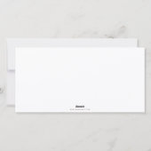 ホリーすてきカスタムの挨拶状 シーズンカード (裏面)