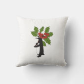 ホリーすてきキュートおもしろいペンギン クッション (裏面)