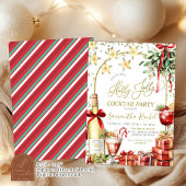 ホリーすてきクリスマスカクテルシャンパンパーティー 招待状