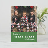 ホリーすてきクリスマスグリーティングカード シーズンカード (スタンド正面)