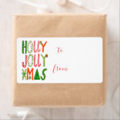 ホリーすてきクリスマスズスウィートホリデークリスマス ラベル (インサイチュ)