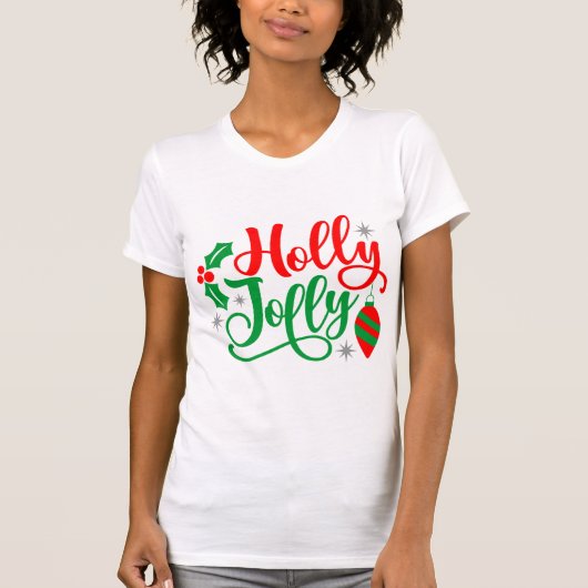 ホリーすてきクリスマスソング Tシャツ (正面)