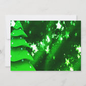 ホリーすてきクリスマスタイポグラフィクラシックソングZPR 招待状 (裏面)