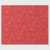 ホリーすてきクリスマスツリーイラストレーションアホリー ラッピングペーパー (フラット)