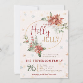 ホリーすてきクリスマス公式ファミリーランチディナー 招待状