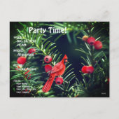 ホリーすてきクリスマス招待状!! シーズンポストカード (裏面)