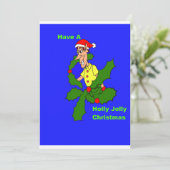 ホリーすてきクリスマス招待状 招待状 (スタンド正面)