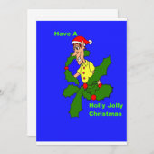 ホリーすてきクリスマス招待状 招待状 (正面/裏面)