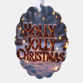 ホリーすてきクリスマス オーナメントカード (左)