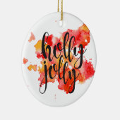 ホリーすてきクリスマス セラミックオーナメント (右)