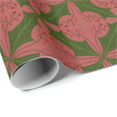 ホリーすてきクリスマス ラッピングペーパー (ロールコーナー)
