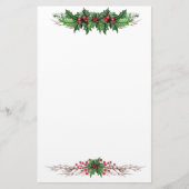 ホリーすてきクリスマス 便箋 (正面)