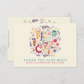 ホリーすてきクリスマス 招待状 (正面/裏面)