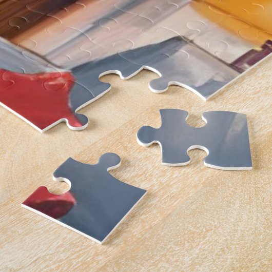 ホリーすてきクリスマス | 暖炉ツリーメリー ジグソーパズル (側面)