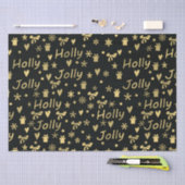 ホリーすてきクリスマス 薄葉紙 (クラフト)