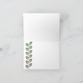 ホリーすてきクリスマスYオール-葉-緑- シーズンカード (内部)