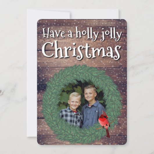 ホリーすてきス写真リース シーズンカード (正面)