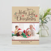 ホリーすてきス素朴クリスタン写真 シーズンカード (スタンド正面)