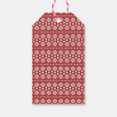 ホリーすてきセーター文字 ギフトタグ (裏面)