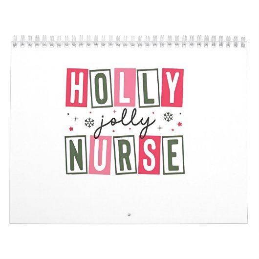 ホリーすてきナースクリスマスクリスマス授乳生活 カレンダー (カバー)