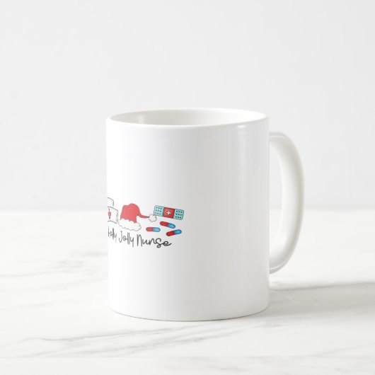 ホリーすてきナースハロウィンクラシックTシャツ コーヒーマグカップ (正面右)