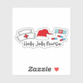 ホリーすてきナースハロウィンクラシックTシャツ シール (シート)